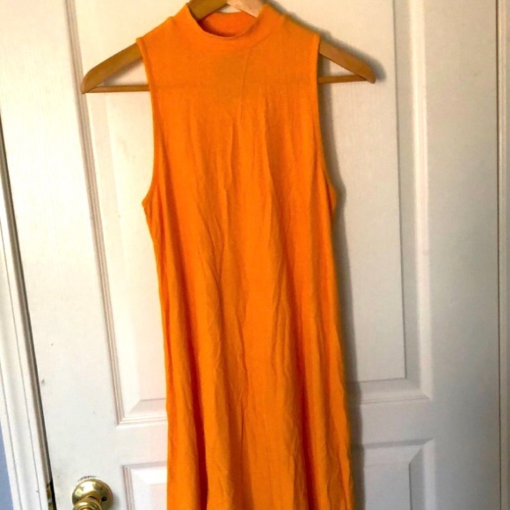 New with tags topshop shift dress in mustard